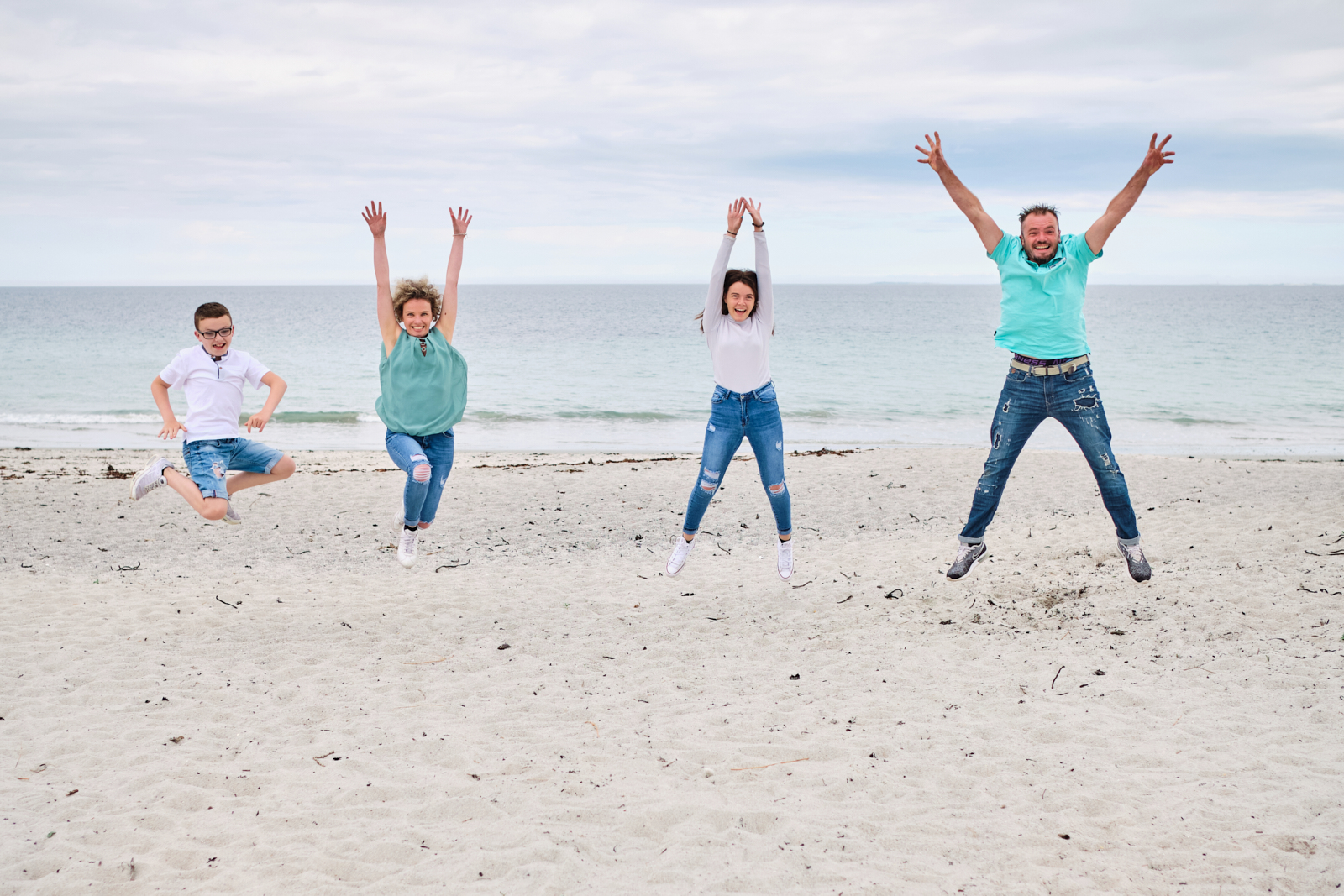 shooting famille plage