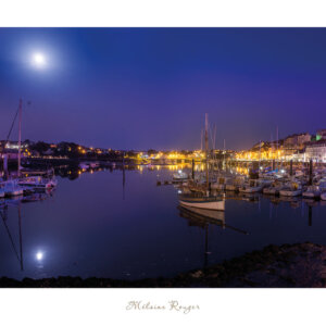 Tirage photo Audierne la nuit
