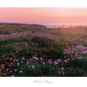 Coucher de soleil à la pointe du Van