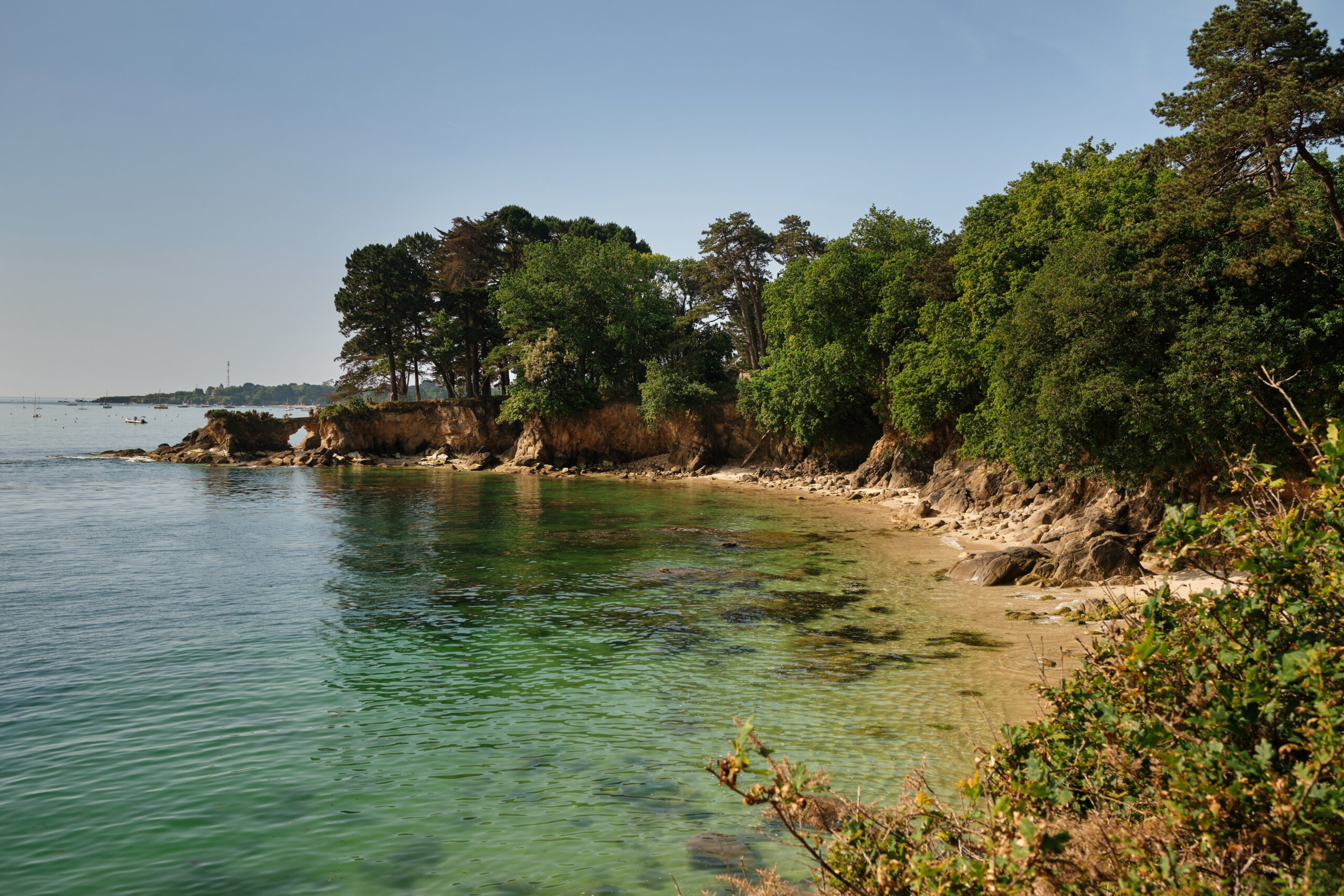 Balade photo Fouesnant Sud Finistère plage sentier côtier