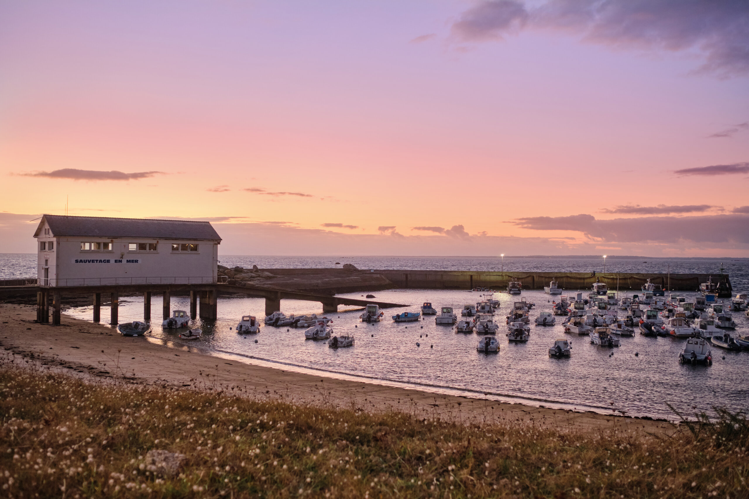 Coucher de soleil, Trévignon